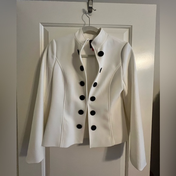 Vince Camuto White Modern Blazer Size XXS - Picture 5 of 5